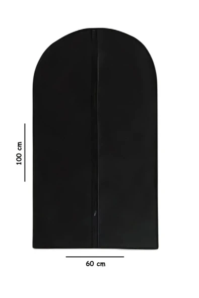 10 Adet Takım Elbise Kılıfı Elbise Hurcu Dolap Düzenleyici 60X100 giyim çantası - 4