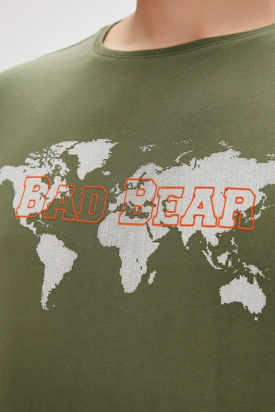 Bad Bear Globe T-Shirt Erkek T-Shirt - 8