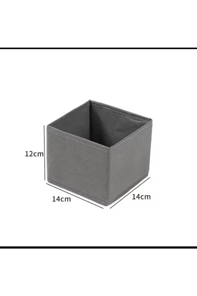 Coco 8 Parça Çekmece Içi Kutu Seti Dolap Kıyafet Çamaşır düzenleyici Organizer - Resim 5