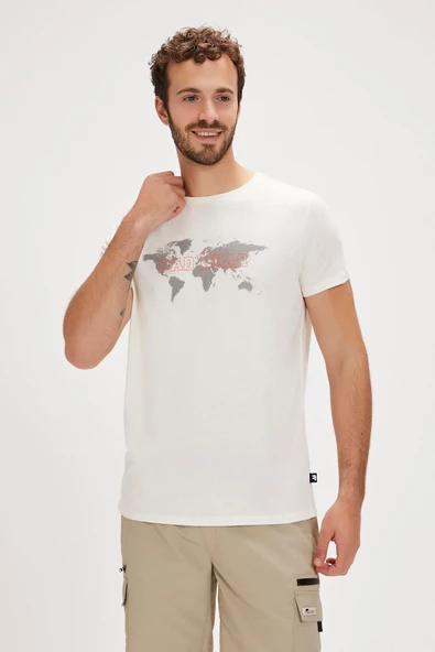 Bad Bear Globe T-Shirt Erkek T-Shirt - 4