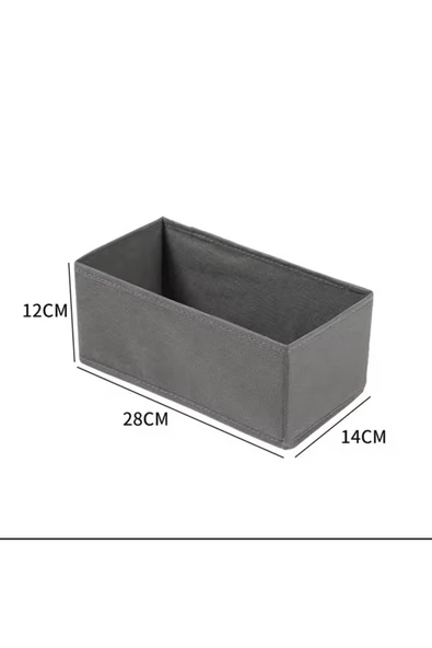 Coco 4 Parça Çekmece Içi Düzeleyici Kutu Seti Dolap Kıyafet Çamaşır çorap Çamaşır Organizer - Resim 6