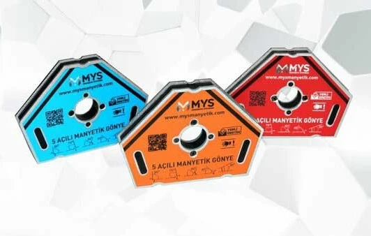 Manyetik Kaynak Gönyesi 5 Açılı Mıknatıslı - Resim 8