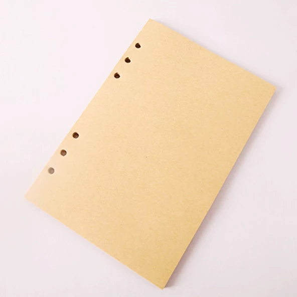 Yaprak Desenli Çizgisiz Deri Defter - 3