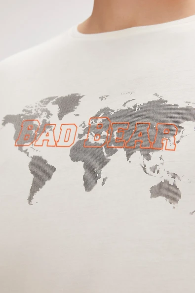 Bad Bear Globe T-Shirt Erkek T-Shirt - 5