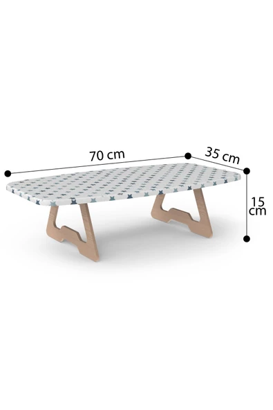 Lüx Wood Ahşap Mini Ütü Masası 15122 - 2