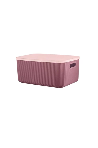 3 Adet Storage 13 Lt Mix Dolap Içi Düzenleyici Kutu - Çorap Kıyafet Kapaklı Saklama Kabı - 5