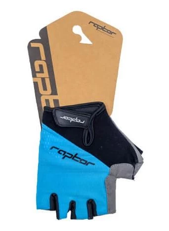 Raptor Cırtlı Eldiven Kısa Parmak Bisiklet Eldiveni MTB Yarım Parmak Eldiven XL Beden Turkuaz ürün görseli 1