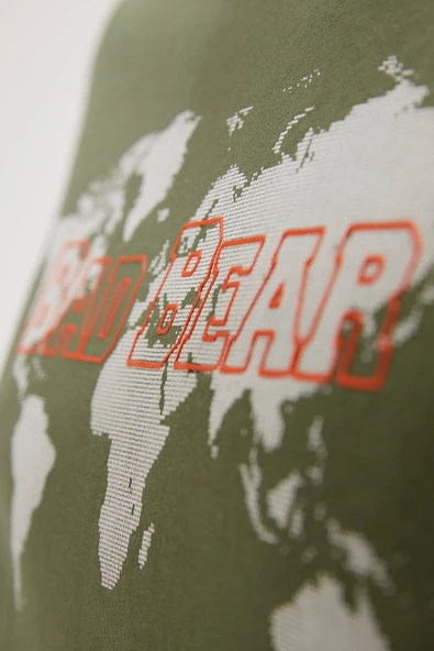 Bad Bear Globe T-Shirt Erkek T-Shirt - 9