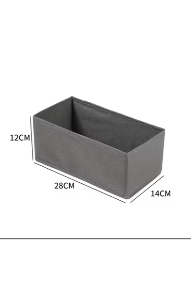 Coco 8 Parça Çekmece Içi Kutu Seti Dolap Kıyafet Çamaşır düzenleyici Organizer - Resim 4