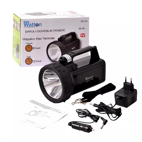 Güvenlik Feneri 30 W Kuvvetinde Wt-401 ürün görseli