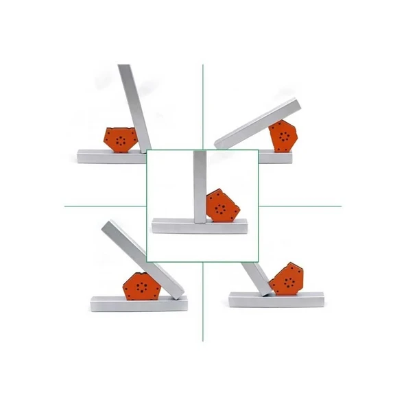 Manyetik Kaynak Gönyesi 5 Açılı Mıknatıslı - Resim 6