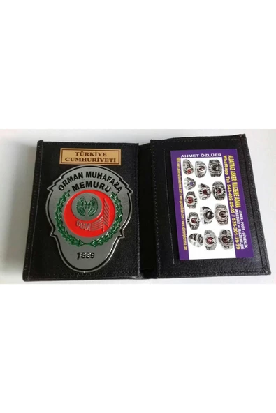 ORMAN MUHAFAZA ROZETLİ CÜZDANI AL - SADECE KURUM ADRESINE GONDERILIR - SIVIL ADRESE GÖNDERİLMEZ ürün görseli 1