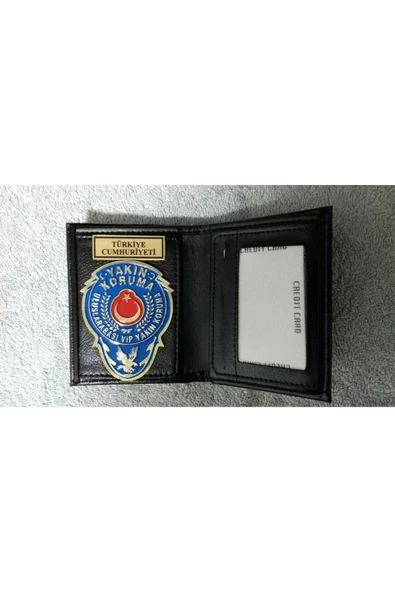 YAKIN KORUMA ROZETLİ CÜZDANI SATINAL-SIVILE SATILMAZ