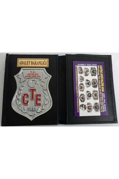İNFAZ KORUMA ROZETLİ CÜZDANI AL - SADECE KURUM ADRESINE GONDERILIR - SIVIL ADRESE GÖNDERİLMEZ ürün görseli 1