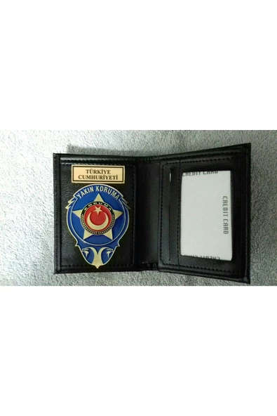YAKIN KORUMA ROZETLİ CÜZDANI SATINAL-SIVILE SATILMAZ ürün görseli 1