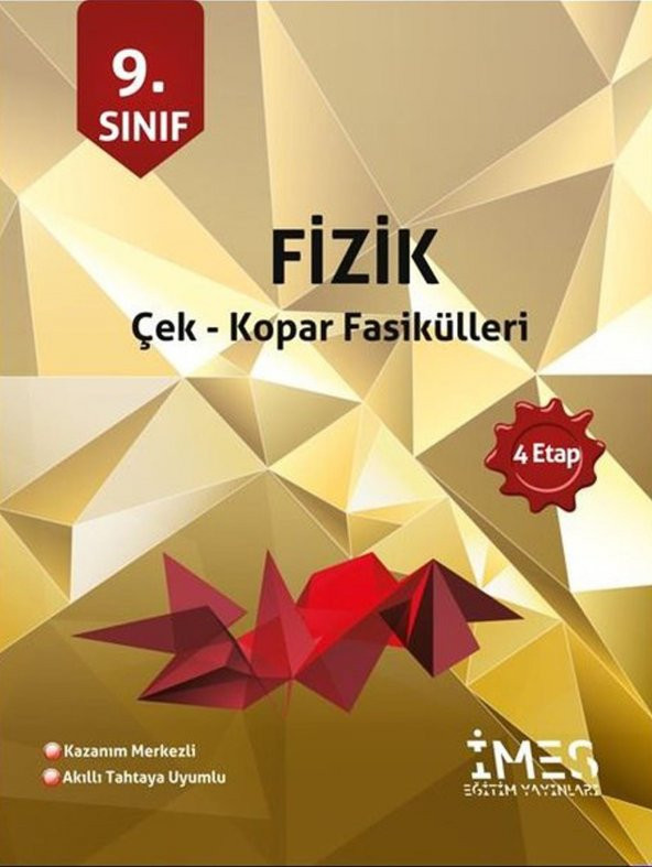 İmes 4 Etap 9.Sınıf Fizik Çek Kopar Fasikülleri Soru Bankası