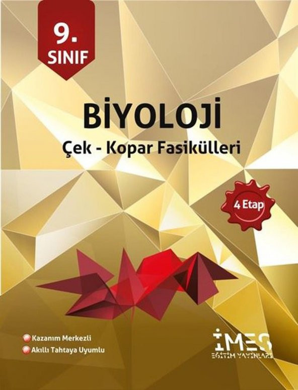 İmes 4 Etap 9.Sınıf Biyoloji Çek Kopar Fasikülleri Soru Bankası