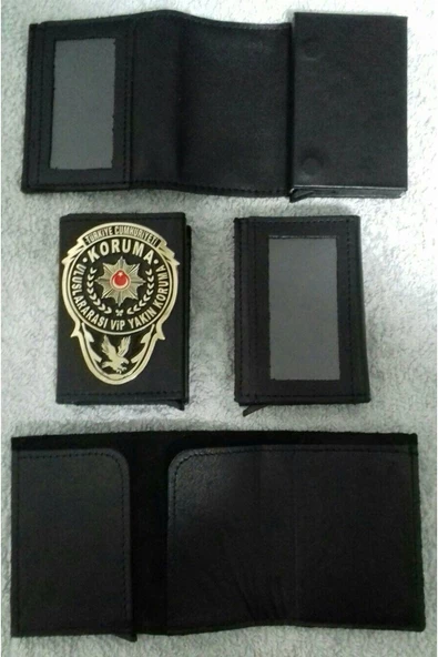 VİP YAKIN KORUMA,KART MEKANIZMALI,ROZETLİ CÜZDANI SATINAL,SIVILE SATILMAZ. - Resim 2