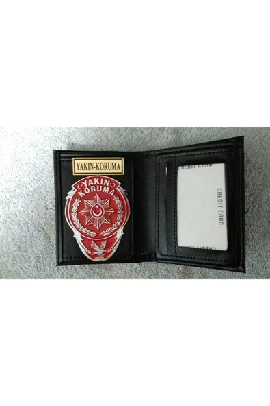 YAKIN KORUMA ROZETLİ CÜZDANI SATINAL-SIVILE SATILMAZ