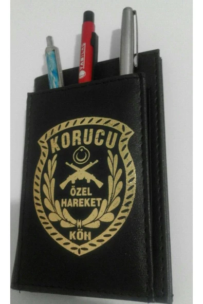 GÜVENLİK KORUCUSU NOT DEFTERLI,SOĞUK DAMGALI CÜZDAN SATINAL.ASKERİ KURUM ADRESINE GONDERILIR. - 2