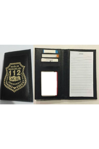 112 ACIL NOT DEFTERLI,SOĞUK DAMGALI CÜZDAN SATINAL.KURUM ADRESINE GONDERILIR. - Resim 5