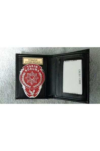 YAKIN KORUMA ROZETLİ CÜZDANI SATINAL-SIVILE SATILMAZ ürün görseli 1