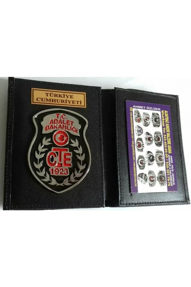 İNFAZ KORUMA ROZETLİ CÜZDANI AL - SADECE KURUM ADRESINE GONDERILIR - SIVIL ADRESE GÖNDERİLMEZ ürün görseli 1