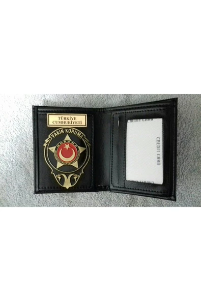 YAKIN KORUMA ROZETLİ CÜZDANI SATINAL-SIVILE SATILMAZ ürün görseli 1