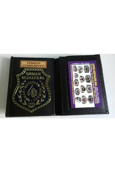 ORMAN MUHAFAZA ROZETLİ CÜZDANI AL - SADECE KURUM ADRESINE GONDERILIR - SIVIL ADRESE GÖNDERİLMEZ ürün görseli 1