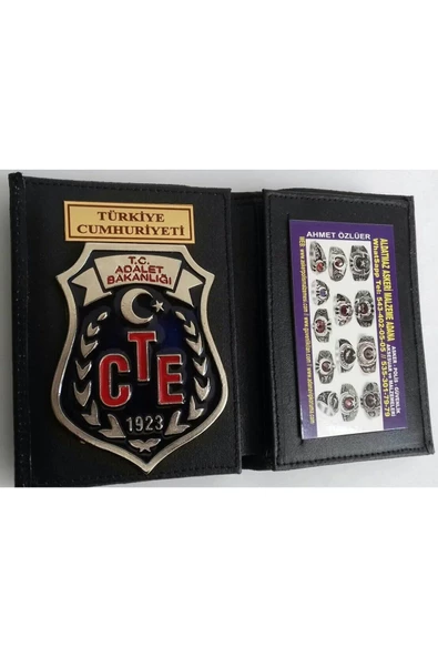 İNFAZ KORUMA ROZETLİ CÜZDANI AL - SADECE KURUM ADRESINE GONDERILIR - SIVIL ADRESE GÖNDERİLMEZ ürün görseli 1