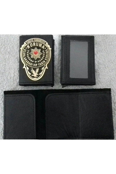 VİP YAKIN KORUMA,KART MEKANIZMALI,ROZETLİ CÜZDANI SATINAL,SIVILE SATILMAZ. - Resim 3