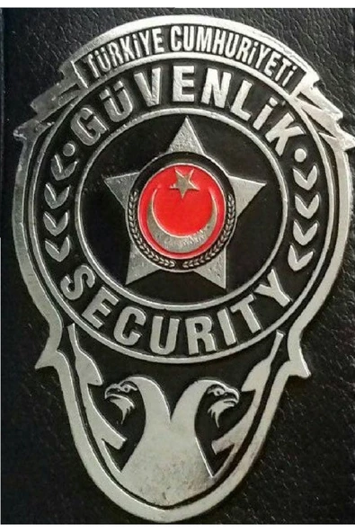 GÜVENLİK-KORUMA, ROZETLİ CÜZDANI,+1ROZET, SATINAL-SIVILE SATILMAZ. - 2