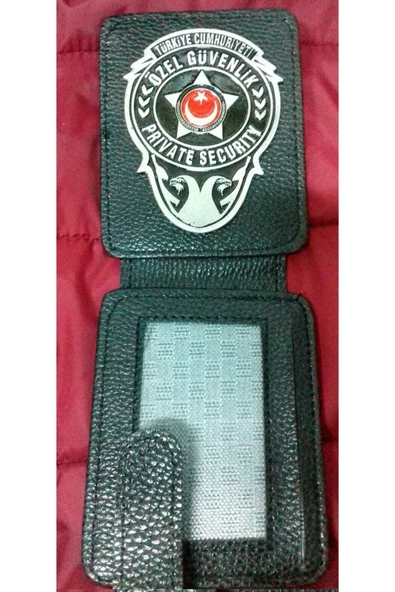 ÖZEL GÜVENLİK ROZETLI CÜZDANI 2-ADET+KEMER ROZETİ 1ADET, SATINAL-SIVILE SATILMAZ. - Resim 3