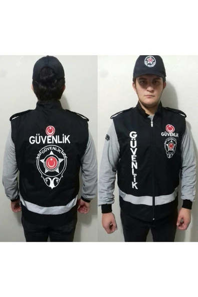 Özel Güvenlik Yeleği Satınal-yazıları Nakış Işlemeli Silinmez-tasarımı Mükemmel