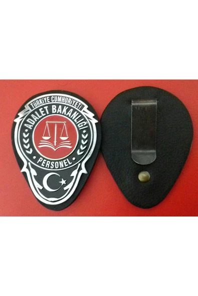 ADALET BAKANLIĞI ROZETLİ CÜZDANI+KEMER ROZETİ SATINAL-SADECE KURUM ADRESINE GONDERILIR. - Resim 3