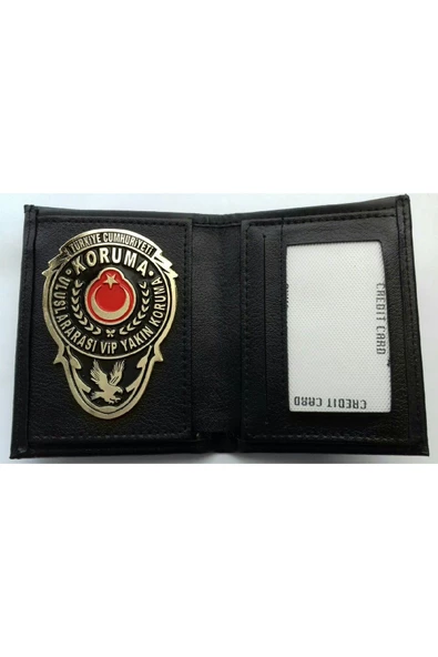 KEŞFET.YAKIN KORUMA ROZETLİ CÜZDANI v +1 ADET ROZET SATINAL-SIVILE SATILMAZ. - Resim 2