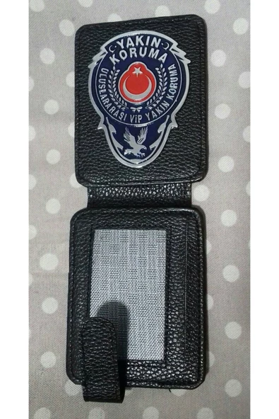 Size Özel Tasarım.yakın Koruma Rozetli Cüzdanı Ve Kemer Rozeti Satınal-svıle Satılmaz