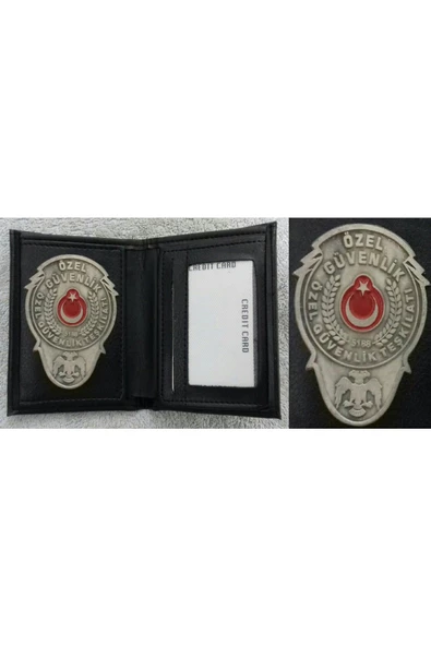 HARİKA.ÖZEL GÜVENLİK ROZETLİ CÜZDANI v +1-ROZET  SATINAL.SIVILE SATILMAZ