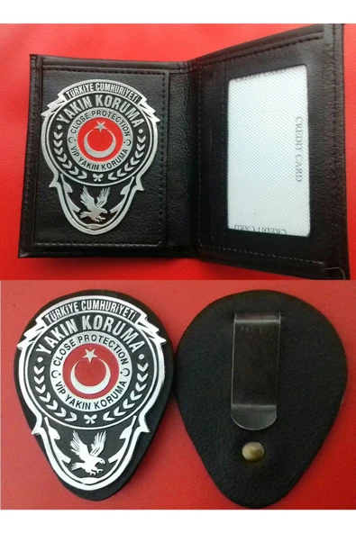 YENI MODEL YAKIN KORUMA ROZETLİ CÜZDANI+KEMER ROZETI SATINAL-SIVILE SATILMAZ