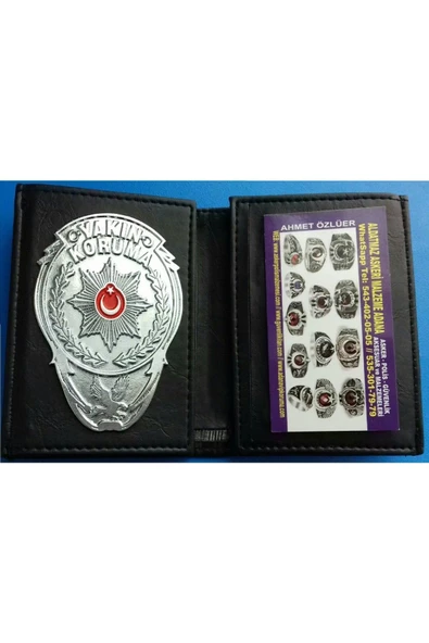 Yakın Koruma Kemer Rozeti Ve Yakın Koruma Rozetli Cüzdanı Al-sıvıle Satılmaz. - Resim 2