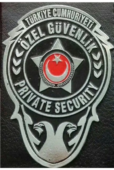 Özel Güvenlik Rozetli Cüzdanı Ve , 1-rozet Satınal-sıvıle Satılmaz. - Resim 2