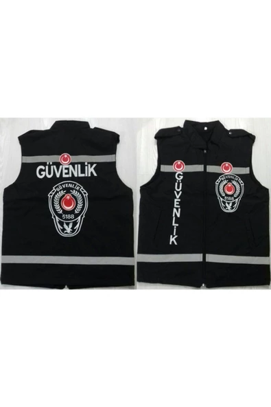 Ustalık Eseri Tasarım.özel Güvenlik Yeleği Al.sivile Satılmaz.yazıları Nakış Işlemei