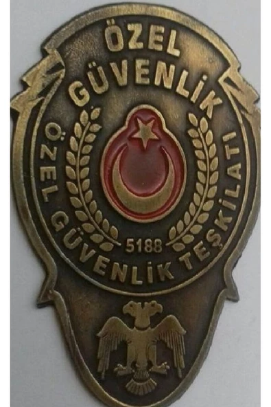 ÖZEL GÜVENLİK ROZETLİ CÜZDANI v +1-ROZET  SATINAL.SIVILE SATILMAZ - 2