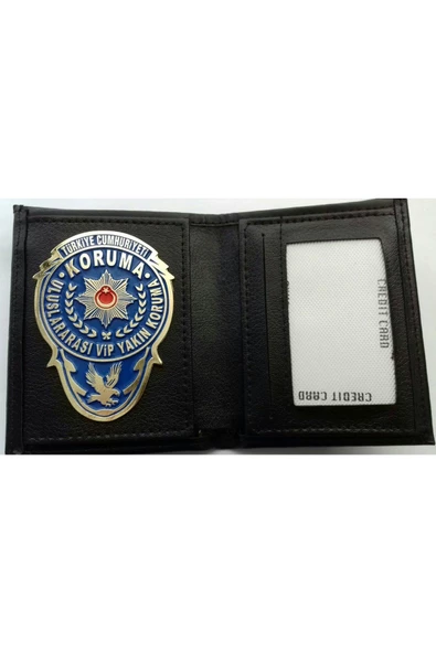 YENI NESİL.YAKIN KORUMA ROZETLİ CÜZDANI v +1 ADET ROZET SATINAL-SIVILE SATILMAZ. - Resim 3