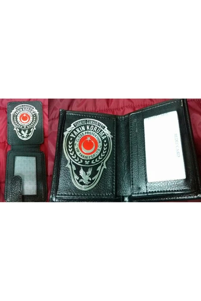 YAKIN KORUMA ROZETLİ CÜZDANI 2-ADET , +1 ROZET SATINAL-SIVILE SATILMAZ. ürün görseli 1