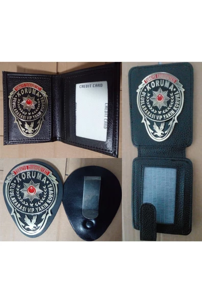 2025 MODEL.YAKIN KORUMA ROZETLİ CÜZDANI 2 ADET,KEMER ROZETİ 1 ADET. SATINAL.SIVILE SATILMAZ. - Resim 2