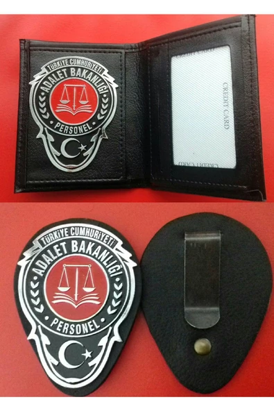 ADALET BAKANLIĞI ROZETLİ CÜZDANI+KEMER ROZETİ SATINAL-SADECE KURUM ADRESINE GONDERILIR.