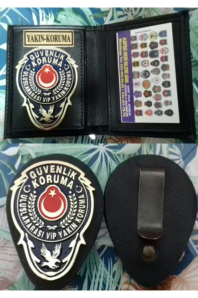 KEŞFET.YAKIN KORUMA ROZETLİ CÜZDANI v KEMER ROZETİ SATINAL.SIVILE SATILMAZ.