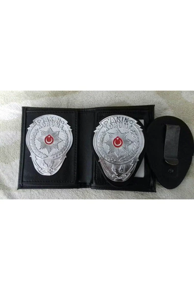 VİP YAKIN KORUMA ROZETLİ CÜZDANI +KEMER ROZETİ AL -SIVILE SATILMAZ.