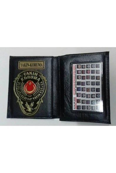 YAKIN KORUMA ROZETLİ CÜZDANI 2 ADET SATINAL-SIVILE SATILMAZ. - 2